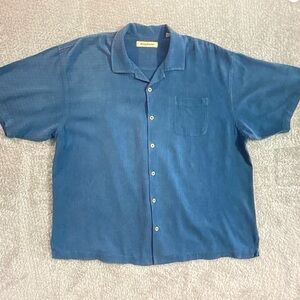 Tommy Bahama Navy Button Down Shirt